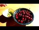 【咀嚼音】アメリカンチェリーを食べる音【音フェチ】