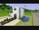【第一回シムズ３建築祭】  釣堀付き住宅 【字幕】