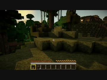 マインクラフトで画質テスト