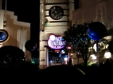 【USJ】夜のSFR前撮影してみたよ【SPACE FANTASY THE RID】