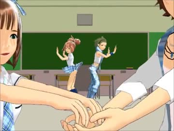 【MMD】ジュピターと春香・真・やよいで『電光石火』