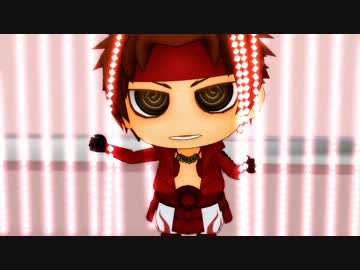 【MMD】ちび紅紫緑のばっさらぶるーじーんず【戦国BASARA】