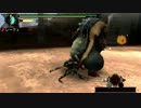 【MHP3】[ガンランス] アオアシラ討伐演習 ソロＳ【03'49"63】