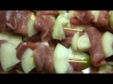 串カツ （豚ヒレとタマネギ）