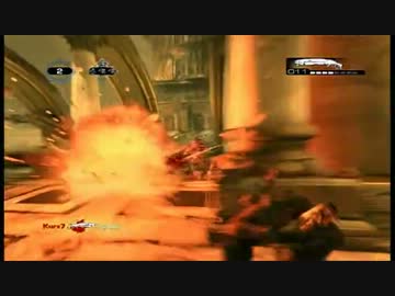 Gears of War3 対戦実況＠にんじん01 Part19 (TDM on Academy＋)
