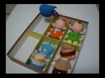 【手芸祭】妖精さんコレクションBOXを再現してみた【ぬいぐるみ】