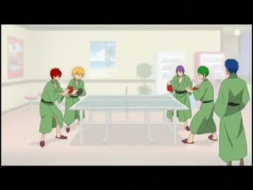 【手描き】キセキと温泉卓球+α【黒バス】 に声を当ててみた
