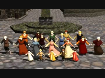 【第一回ＭＭＤＦ豊穣祭】ファンタジードラマ用モブキャラ修正
