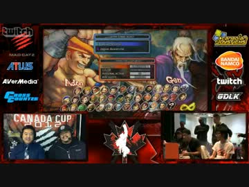 CanadaCup2012 day3 スパ4AE2012 国別対抗5on5 二回戦 JAPAN vs USA