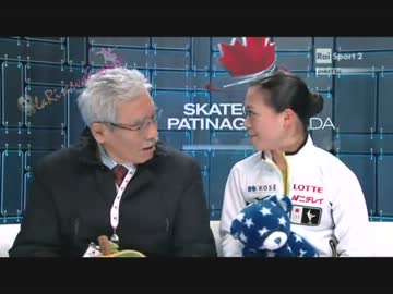 【イタリア版日本語訳】 2012 鈴木明子 SkateCanada FS：O