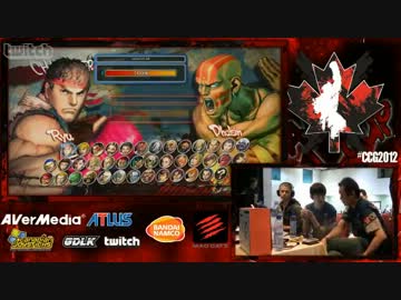 CanadaCup2012 day3 スパ4AE2012 国別対抗5on5 LosersFinal Korea vs USA2