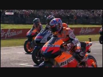 2012 motoGP 第１７戦 オーストラリアＧＰ 決勝