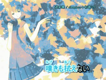 【ニコカラ】迷彩蝶(off vocal)/sleepless