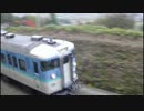 姨捨駅にて　スイッチバック