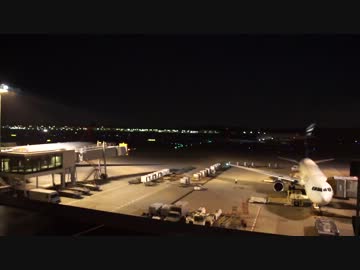 成田空港の第一ターミナル展望デッキから延々と撮り続けてみた