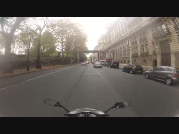 【varadero】パリ市内を走る【125ｃｃ】