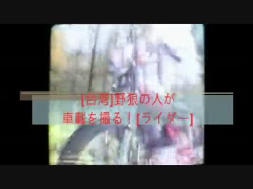 [台湾]野狼の人が 車載を撮る！[ライダー]