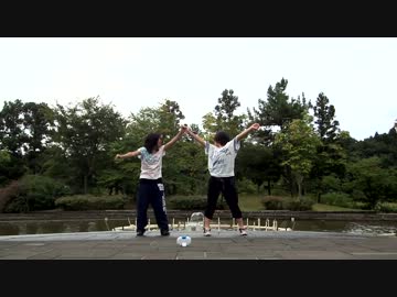 【朱珱】噴水の前でSpring Shower踊ってみた【橙花】