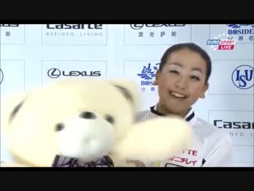 フィギュアスケートGP 第3戦中国杯 女子FS 浅田真央(2012.11.03)