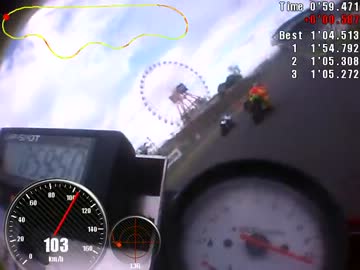 【車載映像】#401 鈴鹿ネオスタンダード第３戦　決勝【痛単車】