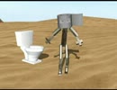 トイレットペーパおどらせてみた