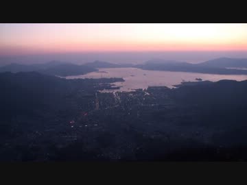 夕暮れの灰ヶ峰