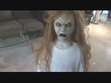 ゾンビ人形でドッキリ