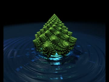 【フラクタル】ブロッコリー・ロマネスコを描いてみた