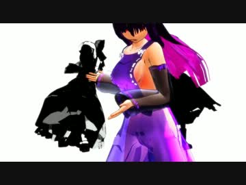 【MMD】Bad_Apple!! 紳士向け