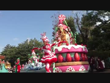 ディズニー・サンタヴィレッジ・パレード　初日初回　2012-11-07