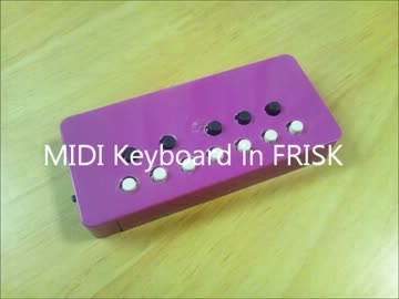MIDI Keyboard in FRISK