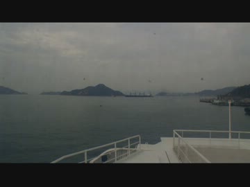 【前面展望】宇野港ー高松港【四国フェリー】