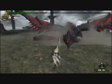【MHF】覇種アンノウン太刀ソロ9ラスタ（F5）