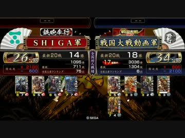 【戦国大戦】だてよん01【26国対ランカー】