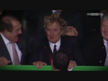 ロッド・スチュワート、セルティック勝利に号泣