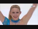 フィギュアスケートGP ロシア杯 女子SP アグネス・ザワツキー(2012.11.09)