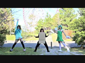 【まころんｘモノカｘ紗々】ゆるキャラでドレミファロンドを踊ってみた