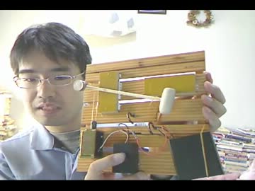 電動ダルマ落とし