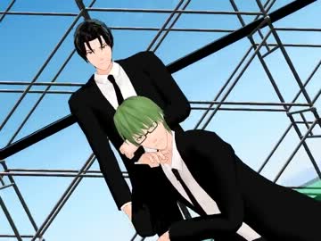 【MMD黒バス】kiss me 愛してる【チャリアカー組】画質修正