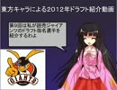 東方キャラによるドラフト紹介動画「第9回　巨人　担当：蓬莱山輝夜」