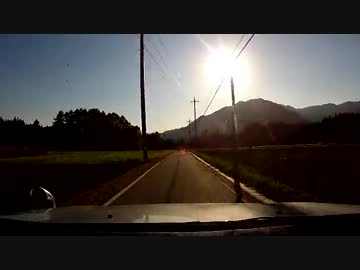 登山口へ行くだけの車載動画４-4/4　紅葉の皇海山(栗原川林道)編