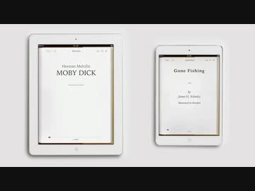 縦向きサイズ比較（左：iPad 3、右：iPad mini）