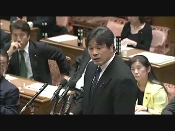 H24/11/12 衆院予算委・馳　浩【真紀子の態度に怒る！！】