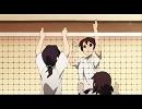 [静止画]バレーをしている人レーシング