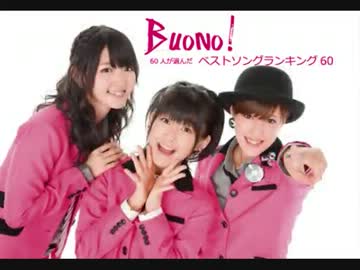 Buono! 60人が選んだソングランキングベスト60