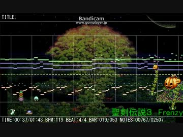 【MIDI】聖剣伝説３ Frenzy（修正版）【耳コピ】