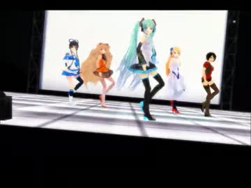 MMD】 皆 ボーカロイド 踊る 【Freely Tomorrow】