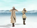 【APヘタリアMMD】　雪原で世界面積1位2位の2人がmagnet