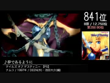 【2ch】第6回みんなで決めるゲーム音楽ベスト100(+900) Part6