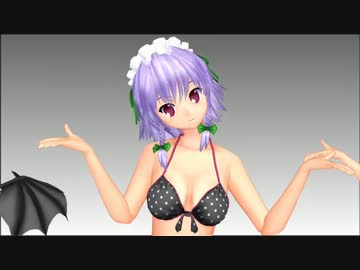 【MMD】おちゃめ機能(咲夜・美鈴・小悪魔)